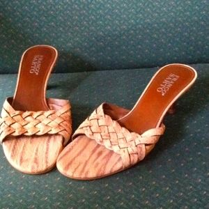 Women's slip on heels 6.5